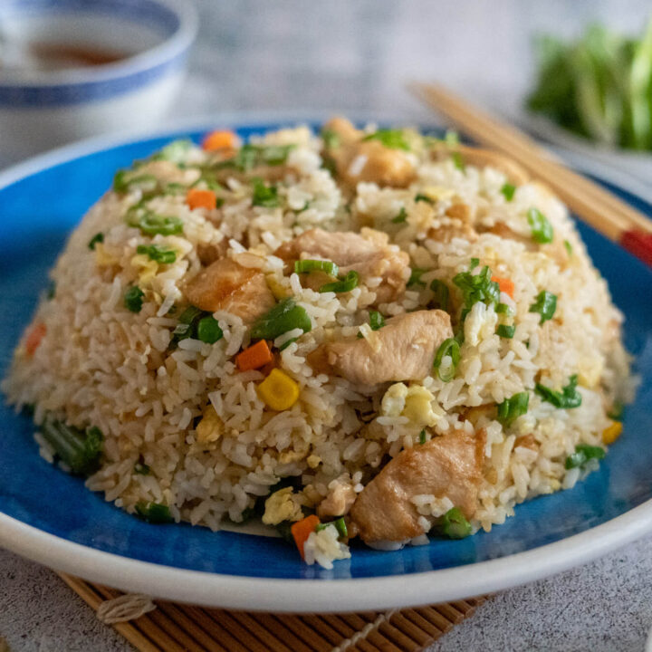 Amazing & Easy Chicken Fried Rice