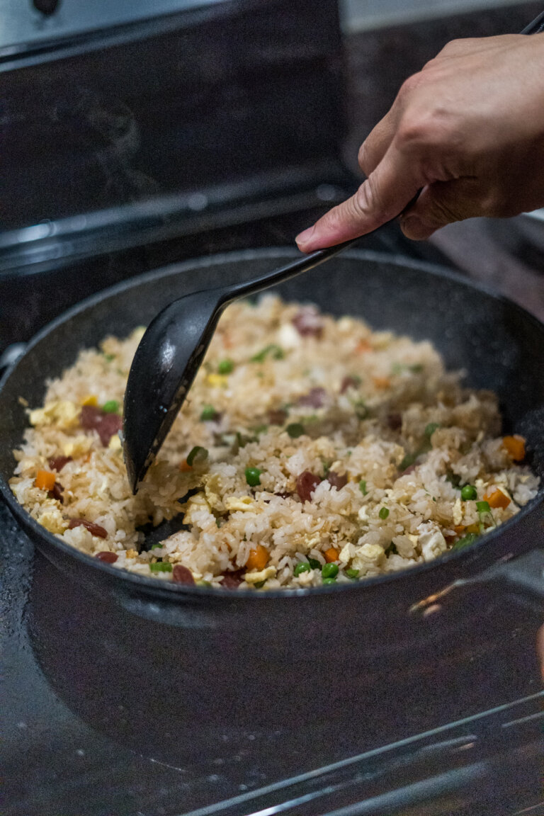 Amazing & Easy Chinese Sausage (Lap Cheong) Fried Rice