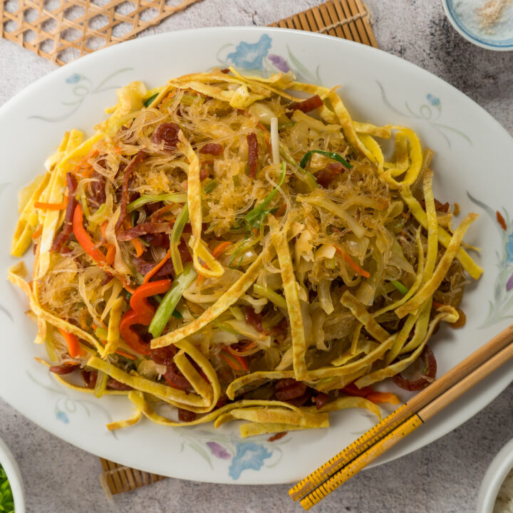 Delicious Home-Style Stir Fried Rice Vermicelli