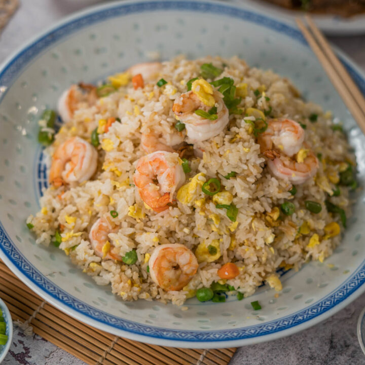 Amazing & Easy Shrimp Fried Rice