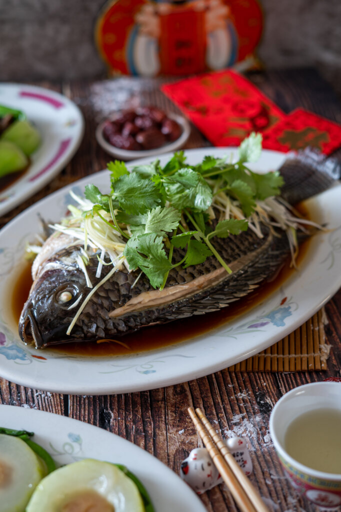 Super Easy Chinese Steamed Fish